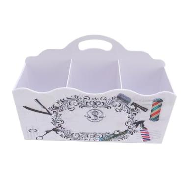 Imagem de Brrnoo Organizador de Suporte para Tesouras de Barbeiro - Caixa de Tesouras de Salão Profissional Em ABS e Acrílico para Estojo de Suporte para de Estilista.Caixa de