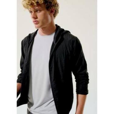 Imagem de Jaqueta Esportiva Masculina Corta Vento Com Capuz-Masculino