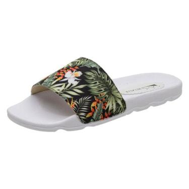 Imagem de Sandália Chinelo Slide Papete Feminino Estilo Alpargata  - Muritalle, 