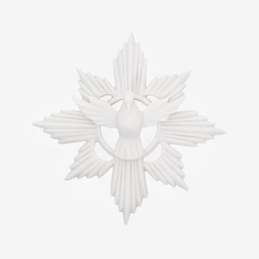 Imagem de Esplendor Divino Espirito Santo em Pó de Mármore Maciço (18cm)