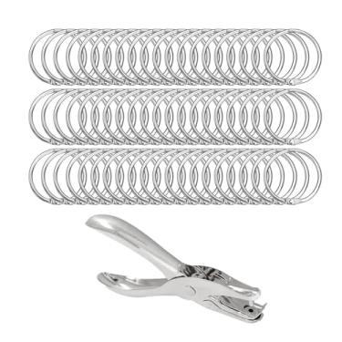 Imagem de Fiocias Perfurador Manual de Furo único com Argolas de Encadernação