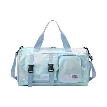 Imagem de Bolsa De Viagem Feminina De Nylon De Grande Capacidade Com Compartimen