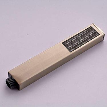 Imagem de AkosOL Chuveiro portátil de níquel escovado para substituição de cabeça de chuveiro de mão ABS plástico e chuveiro