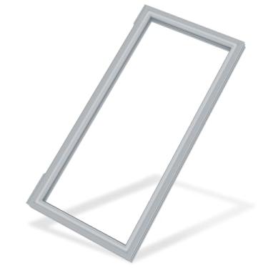 Imagem de Gaxeta de porta de geladeira fresca atualizada de 84,1 x 43,5 cm compatível com vedação de porta de geladeira Samsung 3189155 AP4577892 EAP4173216 PS4173216 cinza