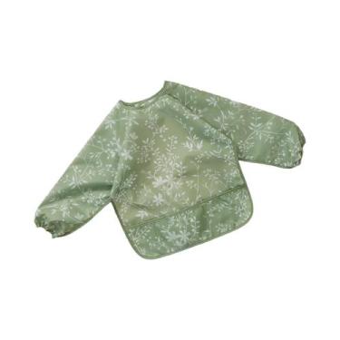 Imagem de Babador Impermeável Para Bebê Com Manga Longa, Cobertura Total Do Corp