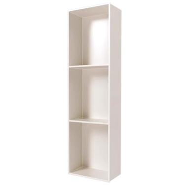 Imagem de Prateleiras retangulares de nicho de chuveiro, armazenamento embutido para banheiro, xampu e suporte de sabão com acabamento fosco, organizador de papel higiênico, 28 x 90 x 12,5 cm (11 x 35 x 5 pol.)