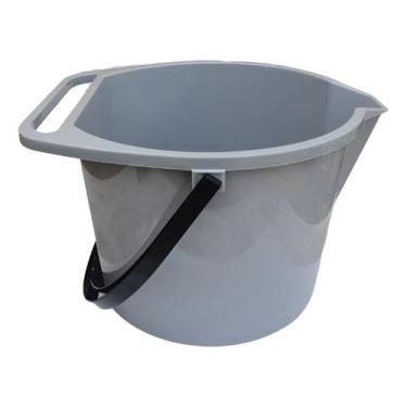 Imagem de Balde Plástico 15l C/ Alça Resistente Grande Lavar Roupas - Helsim, Ci