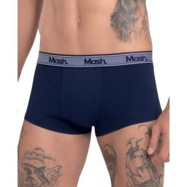 Imagem de Cueca Sunga Mash Algodão Adulto 172.05, Azul marinho, GG