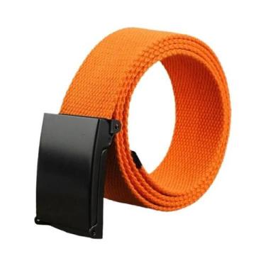 Imagem de Cinto Tático Unissex De 38cm Em Lona, Cinto Casual De Luxo Para Jeans 