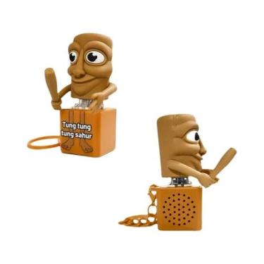 Imagem de Brinquedo Antiestresse Tung Tung Tung Sahur Fidget Keyboard Clicker Ke