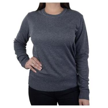 Imagem de Blusa Feminina Facinelli By Mooncity Cinza Escuro - 651236-Feminino