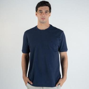 Imagem de Camiseta Aramis Gola Texturizada Marinho-Masculino