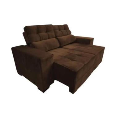 Imagem de Sofá 3 Lugares Retrátil e Reclinável New york Premiun 2,00m Tecido vel