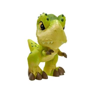 Imagem de Boneco Dinossauro Jurassic World TRex Verde Dinos Baby Pupee, Verde