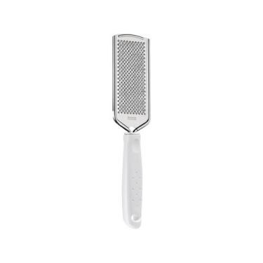 Imagem de Mini-Ralador Utilitá em Aço Inox com Cabo de Polipropileno Branco 2564