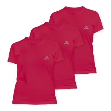 Imagem de Camiseta Dry Basic SS FPS50 - Feminino - Kit com 3-Feminino