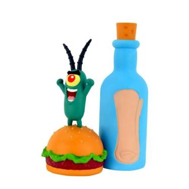 Imagem de VAR Unidade Fandom Box Turma do Bob Esponja Boneco 11cm Miniatura Cole