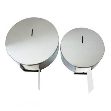 Imagem de Porta Papel Higiênico 300-400M Modelo Rolão Organizador de Rolo em Aço Inox 430 com Sup...