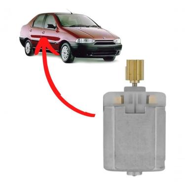Imagem de Motor da Trava da Fechadura Elétrica para Carro Modelo F103 Compatível com Fiat Palio Siena Strada Doblo Idea Uno