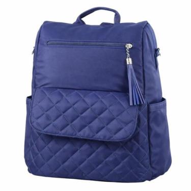 Imagem de Mochila Feminina Casual Grande Escolar Faculdade Espaçosa Moderna Resi