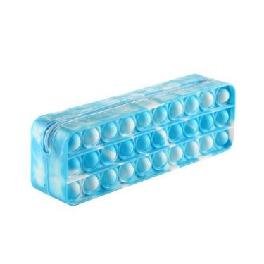 Imagem de Bolsa de armazenamento de artigos de papelaria de bolha de silicone si