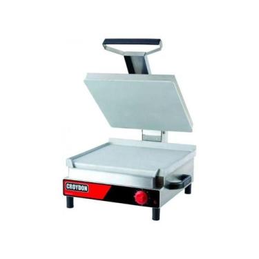 Imagem de Sanduicheira Elétrica Gigante Chapa Lisa SSGL Croydon, 110V