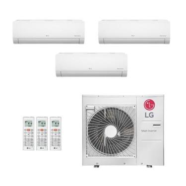 Imagem de Ar-Condicionado Multi Split Inverter LG 30.000 (1x Evap HW 7.000 + 1x 