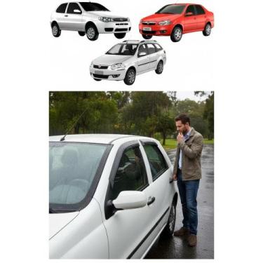 Imagem de Calha Chuva Palio Weekend Siena 96-16 4 Portas Fumê - Congratulations 