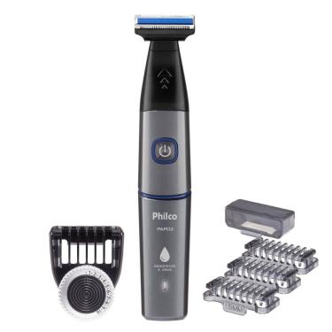 Imagem de Aparador de Pelos Philco Bivolt 7 Acessórios USB PAP02