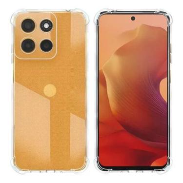 Imagem de Capa Anti Impacto TPU + Película Cerâmica 9D para Moto G17 - LXL