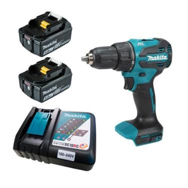 Imagem de Parafusadeira Furadeira 18V DHP490Z C 2 Baterias 5AH Makita