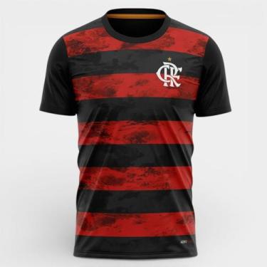 Imagem de Camiseta Infantil Flamengo Arbor Kids - Preto - 14 - Braziline, 14