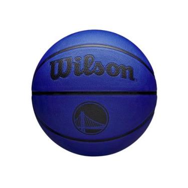 Imagem de Bola Basquete Wilson NBA Team Tribute Solid GS Warriors N7