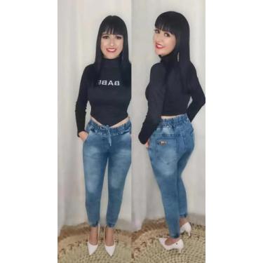 Imagem de Calça jogger jeans feminina - Nenna modas , 44