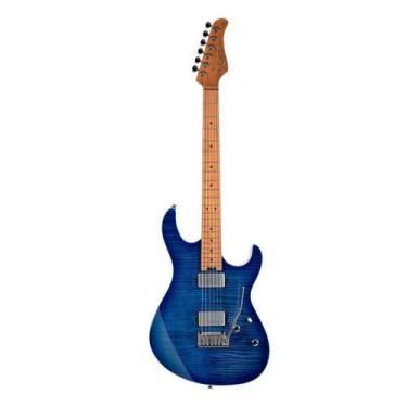 Imagem de Guitarra Cort Strato G290 Fat Bright Blue Burst BBB