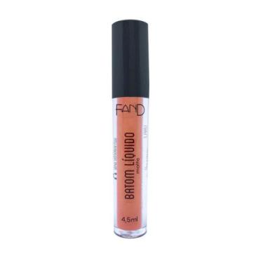 Imagem de Batom Líquido Matte Resistente a Água Fand Cor Lia 4,5ml - Fand Makeup