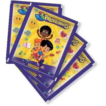 Imagem de Figurinhas Colecionáveis 3 Palavrinhas Pacote com 20 Envelopes e 100 Unidades Sortidas Editora Panini