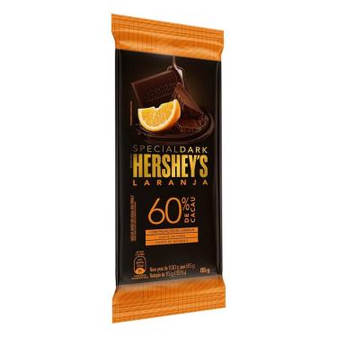 Imagem de Tablete Chocolate Special Dark 60% Cacau Sabor Laranja 85g - Hersheys