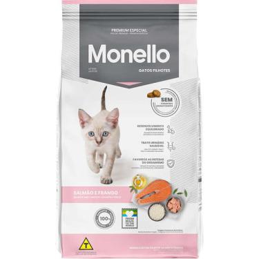 Imagem de Ração Seca Monello Salmão e Frango para Gatos Filhotes - 10,1 Kg