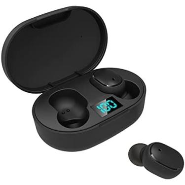 Imagem de Fone De Ouvido Sem Fio Bluetooth E6s Tws Wireless Com Cancelamento De Ruído À Prova D'água À Prova De Suor Controle De Voz/Volume Fone De Ouvido Com Caixa de Carregamento
