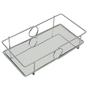Imagem de Bandeja pequena aço inox 10x20 cm cromada elo hara