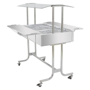 Imagem de Estufa de Aquecimento Master Com 6 Cubas 1/2 Venâncio Inox EA6M