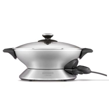 Imagem de Panela Elétrica Multiuso Tramontina Wok Chef 6L - Prata