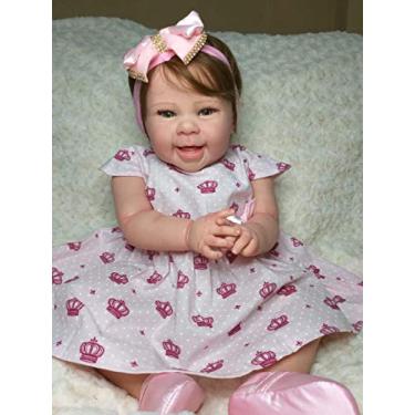 Imagem de Bebê Reborn Menina Princesa Linda + Enxoval