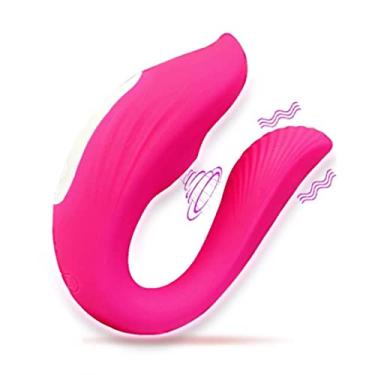 Imagem de Vibrador Sugando e Estimulação Ponto G vibratório 2 em 1 Clitóris Sucção Controle Sem Fio Brinquedo 10 Velocidades Sexual Feminino Zatla (Rosa)