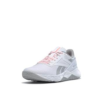 Imagem de Reebok Nanoflex TR, Branco/cinza puro/laranja flare, 41