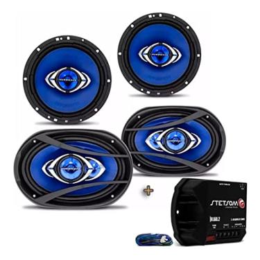 Imagem de Kit Alto Falante Hurricane 6 + 6x9 310w Rms + Modulo Stetsom