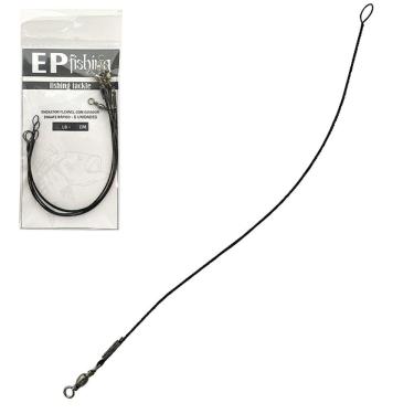 Imagem de Encastoador Flexível EP Fishing com Girador Engate Rápido 50LB (20cm, 05un)