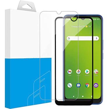 Imagem de Ailiber Compatível com o protetor de tela Cricket Dream 5G / AT&T Radiant Max 5G [pacote com 2], filme de vidro temperado radiante Max 5G, antiarranhões, compatível com capas, protetor de tela sem bolhas para Dream 5G