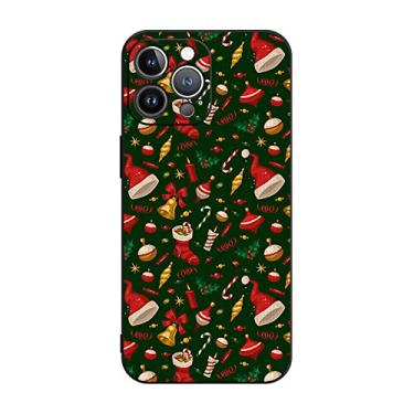 Imagem de Capa fosca funky compatível com iPhone 14 Pro Max capa padrão de natal compatível com iPhone 13 11 12 Pro Max Mini XS X XR 7 8 14 Plus (iPhone13 Mini, W05)